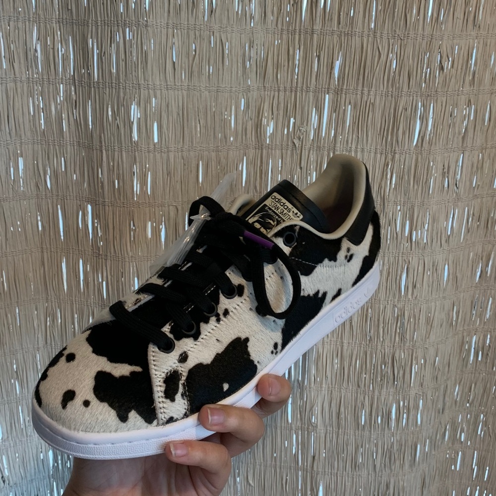 cow print adidas originals stan smiths